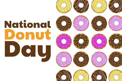 national donut day poster